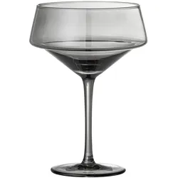 Bloomingville 4er Set Yvette Cocktailglas, H18 x Ø13 cm, grau