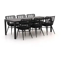 Intenso Asti/La Fonte 220 cm Gartenmöbel-Set 7-teilig