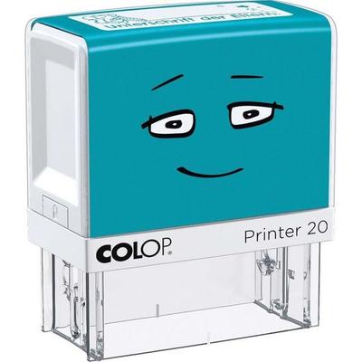 COLOP NIO School Motivations-Stempel, Unterschrift der Eltern, Abdruckfarbe fresh mint, 38 x 14mm