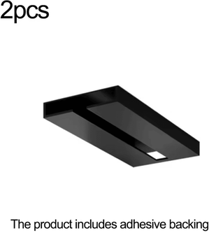 Inspire Curations StemRack Under Cabinet Wine Glass Holder black 2pcs