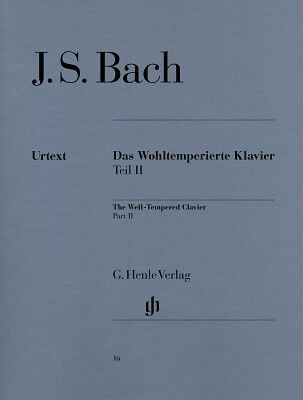 Henle Verlag Bach Wohltemperiert Klavier II