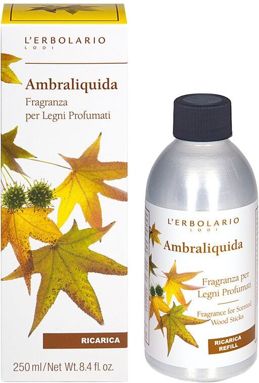 L'Erbolario Ambraliquida Fragranza Per Legni Profumati 250 ML