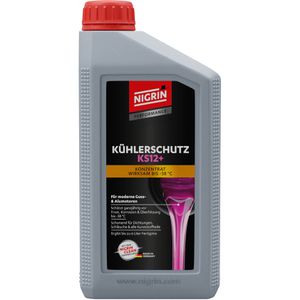 Nigrin Kühlerfrostschutz Performance KS12+, wie G12+, Konzentrat, lila, silikatfrei, bis -38°C, 1,5L