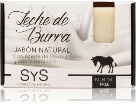 SYS Jabón Natural Premium Leche Burra 100 g