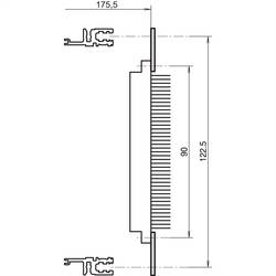 nVent SCHROFF 20822049 19 Zoll Netzwerkschrank-Schienen