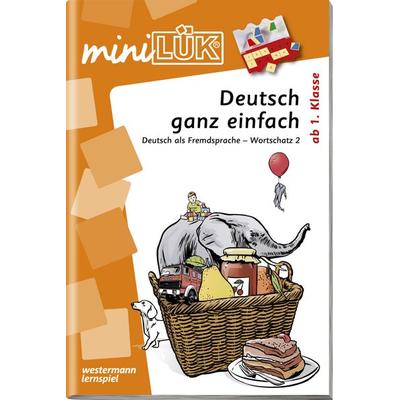 MiniLÜK. Deutsch ganz einfach 2, Geheftet von , Westermann Lernwelten GmbH