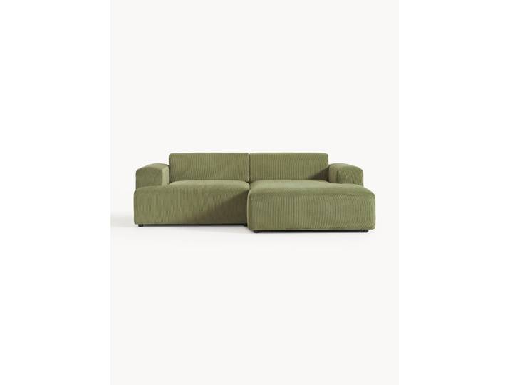 Cord-Ecksofa Melva (3-Sitzer)
