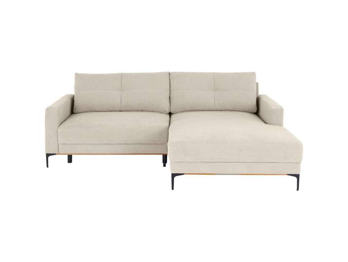 Ecksofa mit Schlaffunktion & Bettkasten Bergamo Sahara
