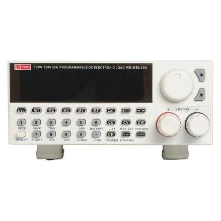 RS PRO Elektronische Last, 0 300 W, 0 30 A / 0 120 V (1808788)