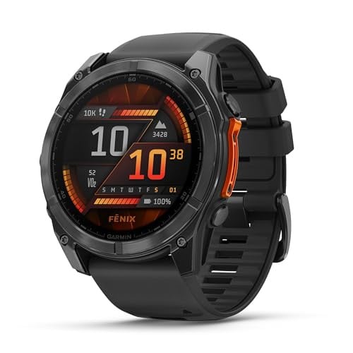 Garmin fēnix 8 51mm AMOLED Multisport Smartwatch Grijs met GPS en Wi-Fi
