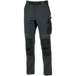 U-Power Bundhose Atom - asphalt grey/green - XL
