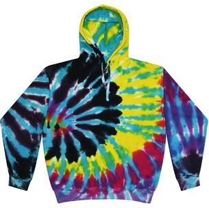 Tie-Dye CD877 d Hooded Sweatshirt in Flashback size XL   Cotton/Polyester Blend 8777, T8777