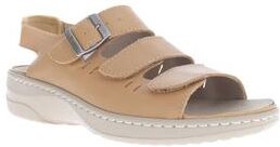Women's Breezy Walker Sandal by Propet in Tan (Size 8 M)