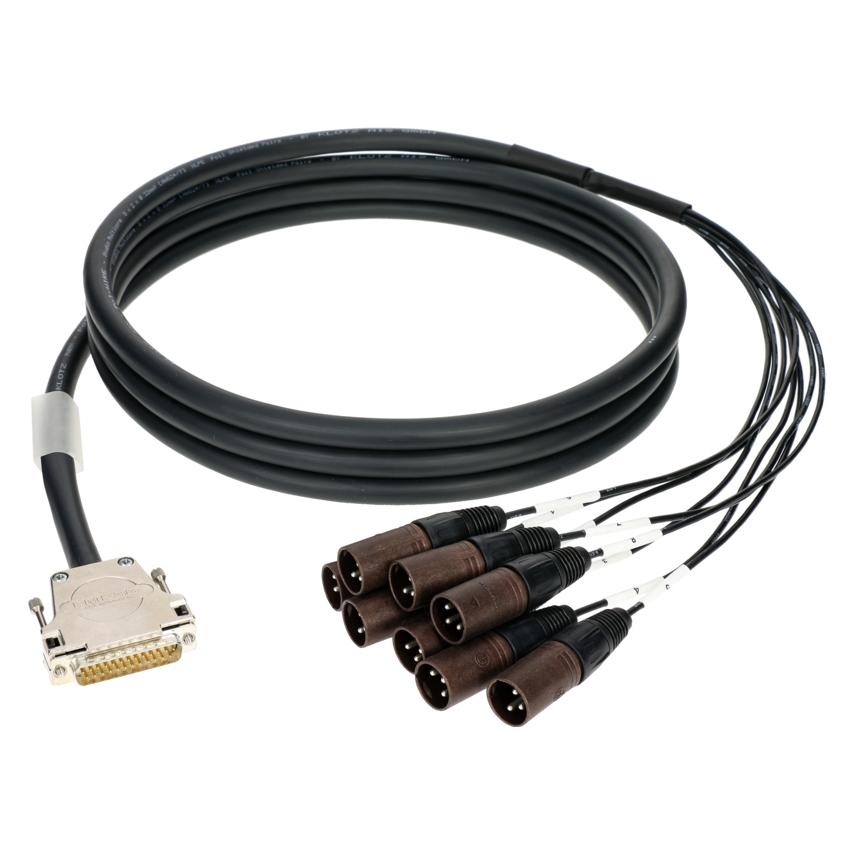 Klotz TAN08DM | multikabel, D-Sub 25p - 8x XLR M, PVC, 10m (10 m, XLR Kabel) (TAN08DM10.0)