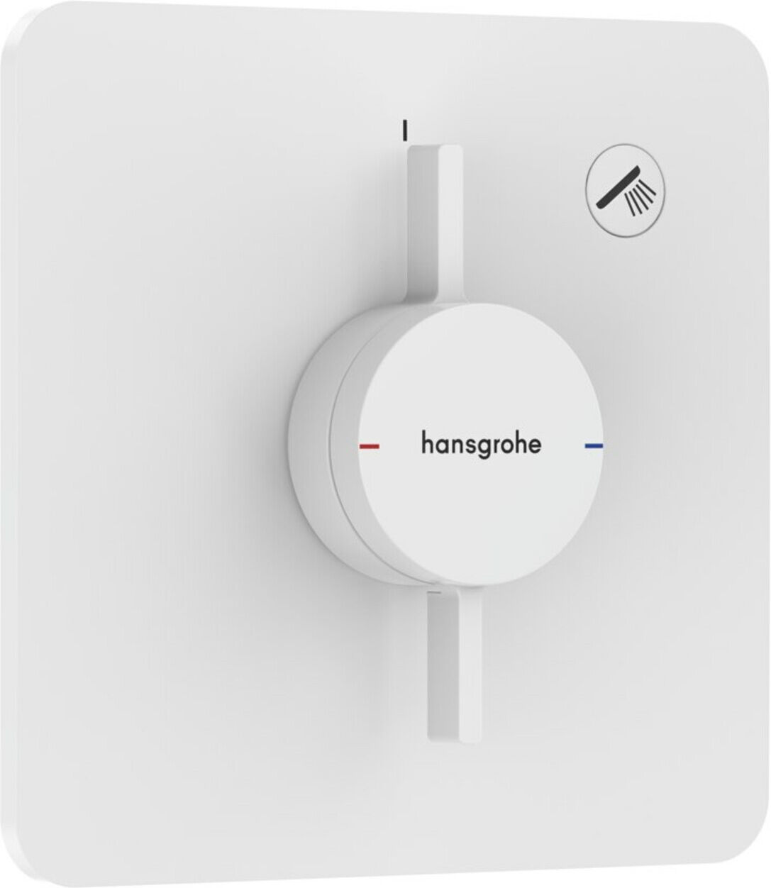 Hansgrohe Mischer DuoTurn Q UP, für 1 Verbraucher, mattweiß (75614700)