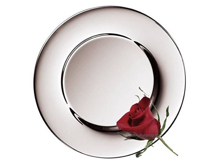 WILKENS Silhouette Platzteller 30 cm versilbert
