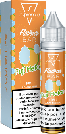 Suprem-e Fuji Melon Flavour Bar Liquido Mini Shot Mix 10ml Melone Zucchero Filato Ghiaccio