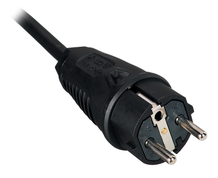 Stairville Adapt EU Plug - PT 5,0m 2,5mmÂ²