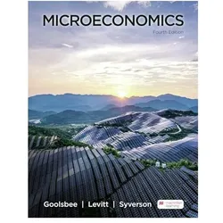 Microeconomics (International Edition), Fachbücher von Austan Goolsbee, Chad Syverson, Steven Levitt