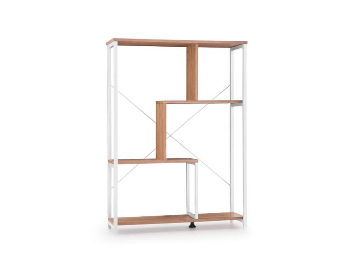 Étagère / Séparateur De Pièce Kalag Eco Blanc/chêne Hjh Living