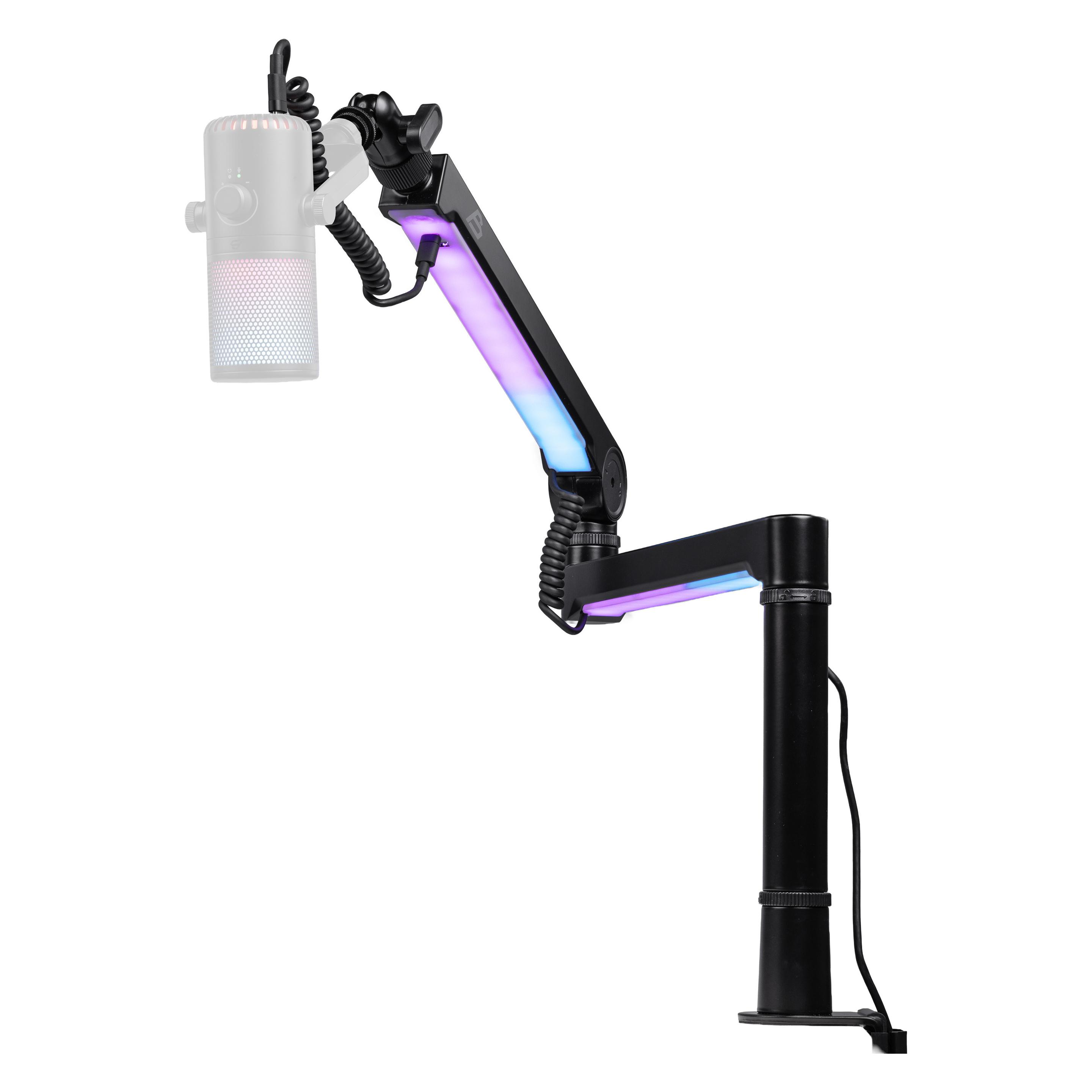 Blackstorm Mercury RGB Desk Microphone Stand with USB Cable (57263445)