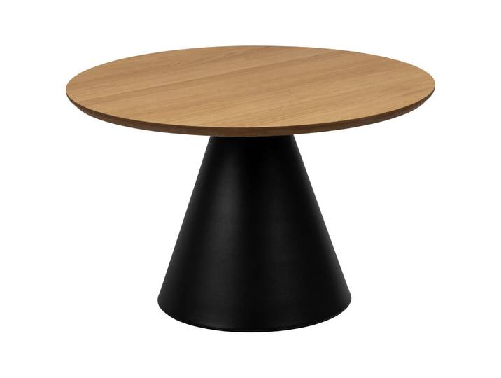 Mid.you Couchtisch, Natur, Holz, Metall, Eiche, rund, konisch, 65x43x65 cm, FSC Mix, Wohnzimmer, Wohnzimmertische, Couchtische
