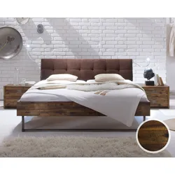 Hasena Factory-Line Massivholzbett Indus/Ronna 160x200 cm / braun