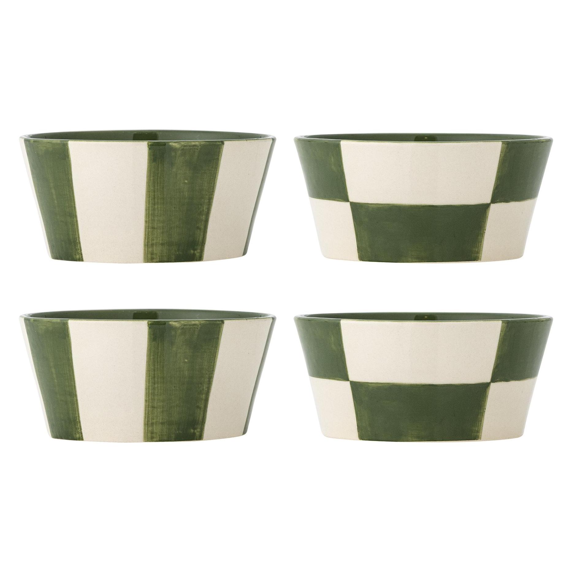 Bloomingville - Floki Bowl - Green (13.50 cm, 6 l, 2x) (82063573)