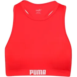 PUMA Swim Racerback Bikini-Oberteil Damen 01 - red XL