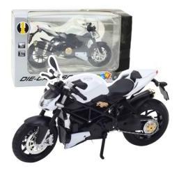[n]fibrecare Sportliche Motorrad-Metalllichter klingen weiss 1:12 (65615326)