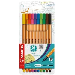 Stabilo 10er-Pack Fineliner »point 88 - Kreativ«