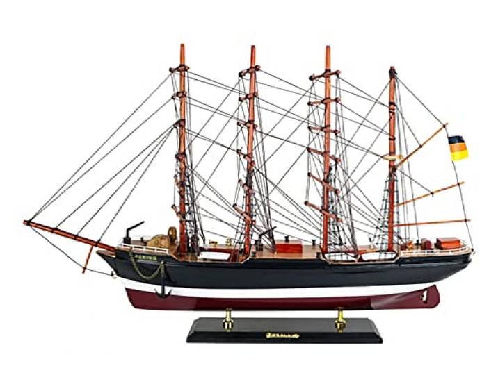 osters muschel-sammler-shop Schiffsmodell Peking - Maße B58/H35/T14 / Segelschiff/Modellschiff/Standmodell/Modellsegelschiff (Peking)