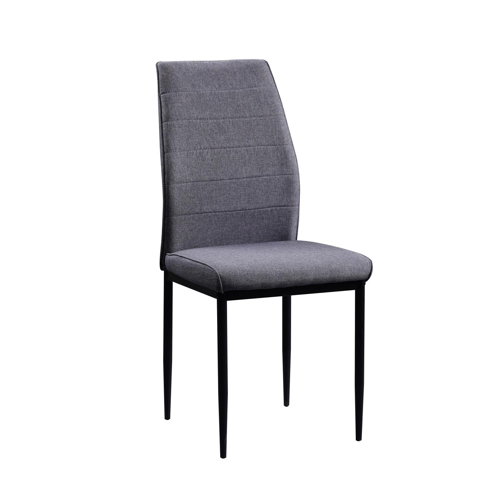 HTI-Living Stuhl Madison Webstoff Grau