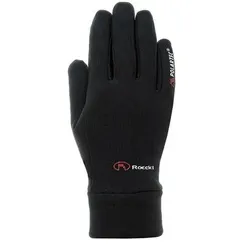 ROECKL SPORTS Herren Handschuhe Kasa, Größe 6 in Schwarz Schwarz