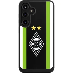 Nivocase Hülle für Samsung Galaxy S25+ Handyhülle NIVOcore Case Schwarz Borussia Mönchengladbach Gladbach (Samsung Galaxy S25+), Smartphone Hülle, Schwarz