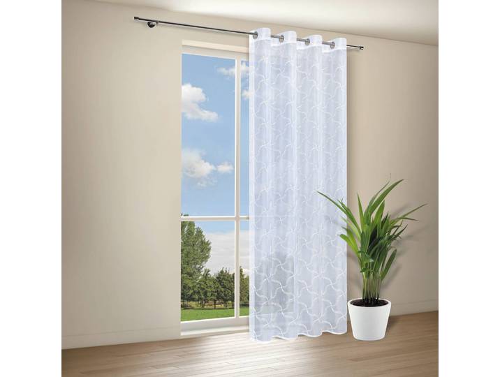 Ösenschal Hansi 140 x 235cm Weiß