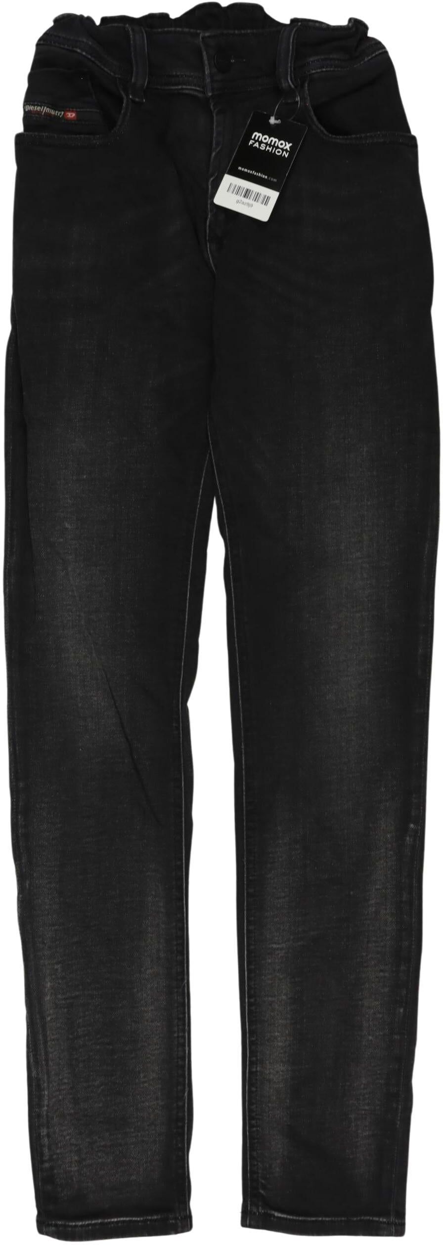 Diesel Jungen Jeans, Schwarz, Gr. EU 176, Baumwolle / Elasthan - Second Hand