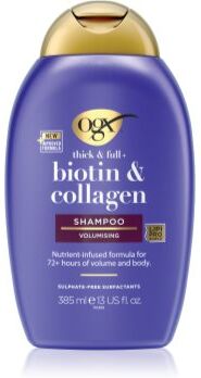 OGX Biotin & Collagen champô de espessamento para dar volume ao cabelo 385 ml. Biotin & Collagen