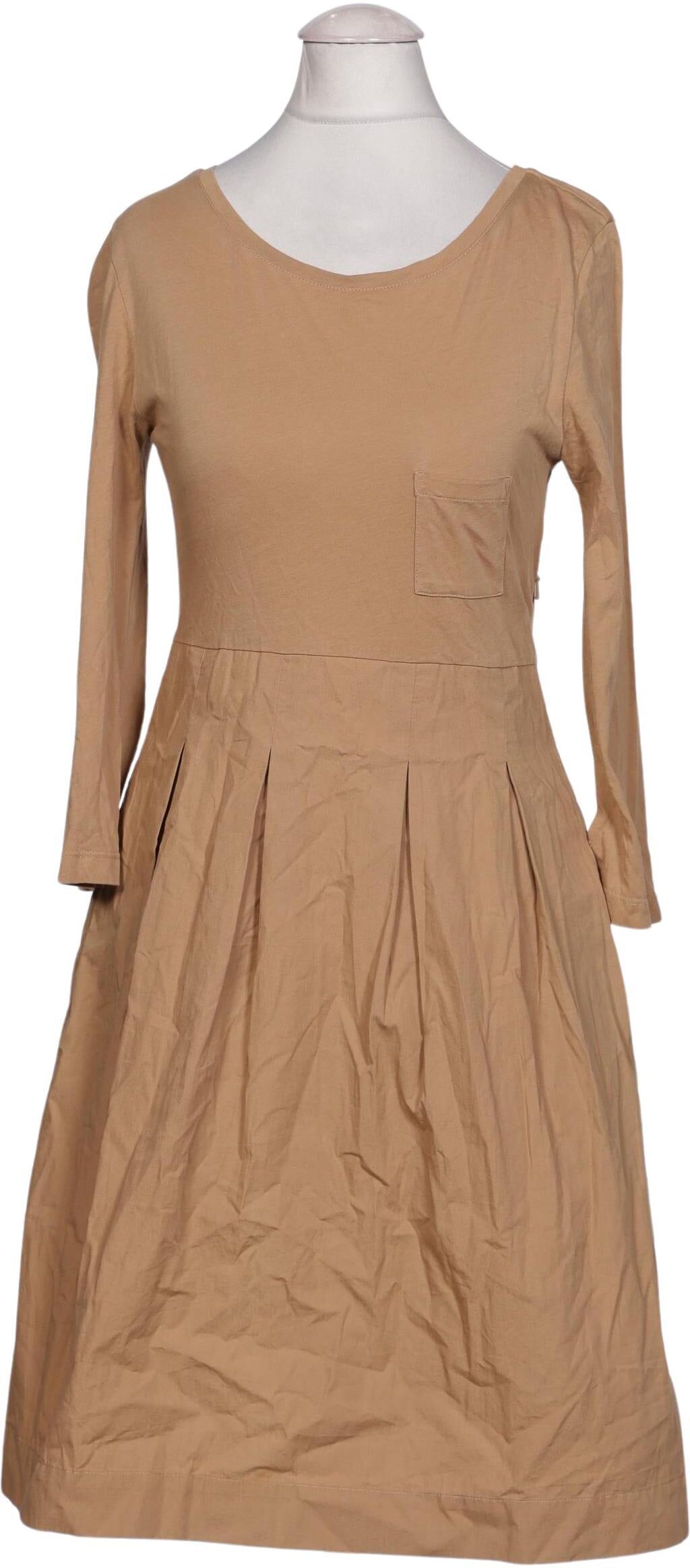 COS Damen Kleid, Beige, Gr. XS, Baumwolle - Second Hand