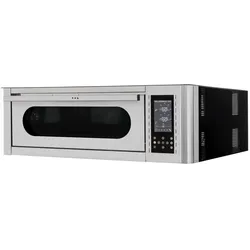 prismafood Pizzaofen mit Umluftfunktion, digitale Steuerung für 6 Pizzen Ø 350 mm