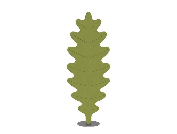 ROTALIANA lampadaire EDEN F2 (Vert Musc - Tissu insonorisant et acier peint anthracite)