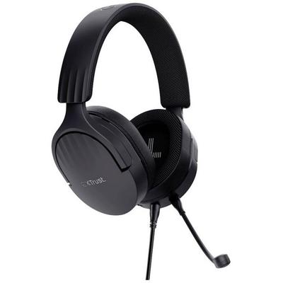 Trust GXT 489 Fayzo Over Ear Headset kabelgebunden Stereo Schwarz Gaming -