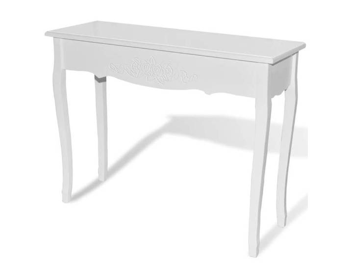 “Winter Sale TOP Table à café Blanche - Table de console et coiffeuse Blanche PRO33694
