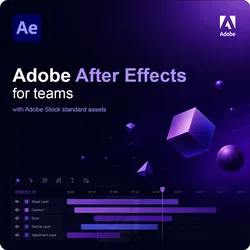 Adobe After Effects for Teams with Adobe Stock Standard Assets