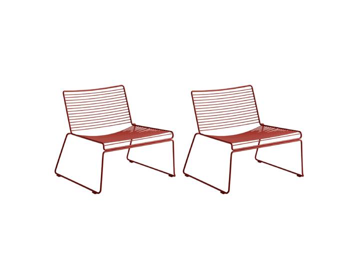 HAY - Hee Lounge Chair, rost (2er-Set)