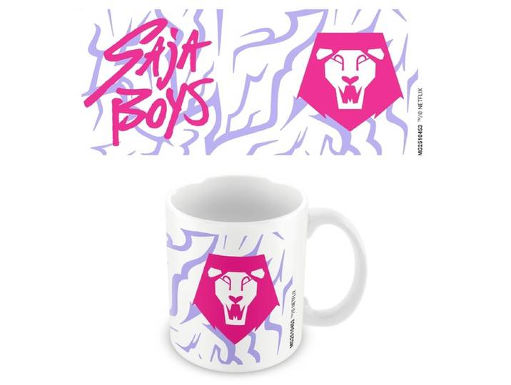 K-Pop Demon Hunters (Saja Boys Logo) White Pod Mug