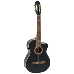 DIMAVERY CN-600E Klassikgitarre, schwarz