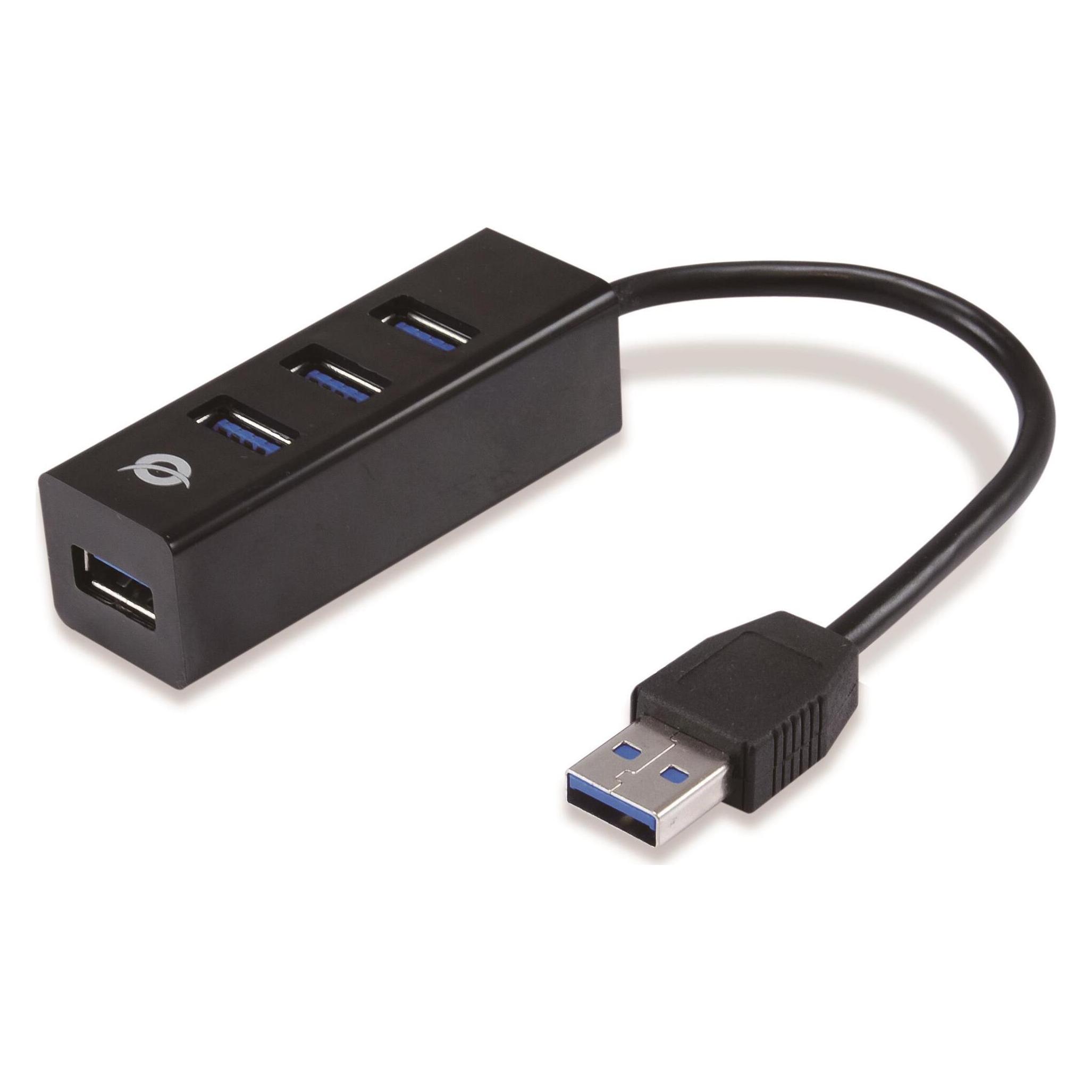 Conceptronic Hubbies Tail (USB-C, 4 Ports) (HUBBIES04B)