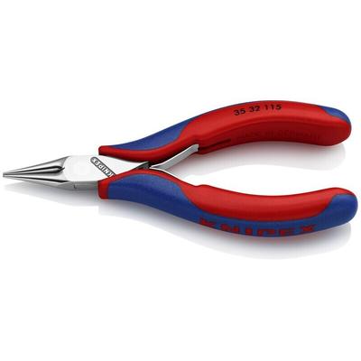 KNIPEX Elektronik-Greifzange, runde spitze Backen, 115 mm