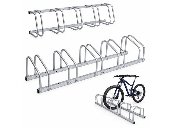 Relaxdays Porte-vélos réglable, plusieurs vélos